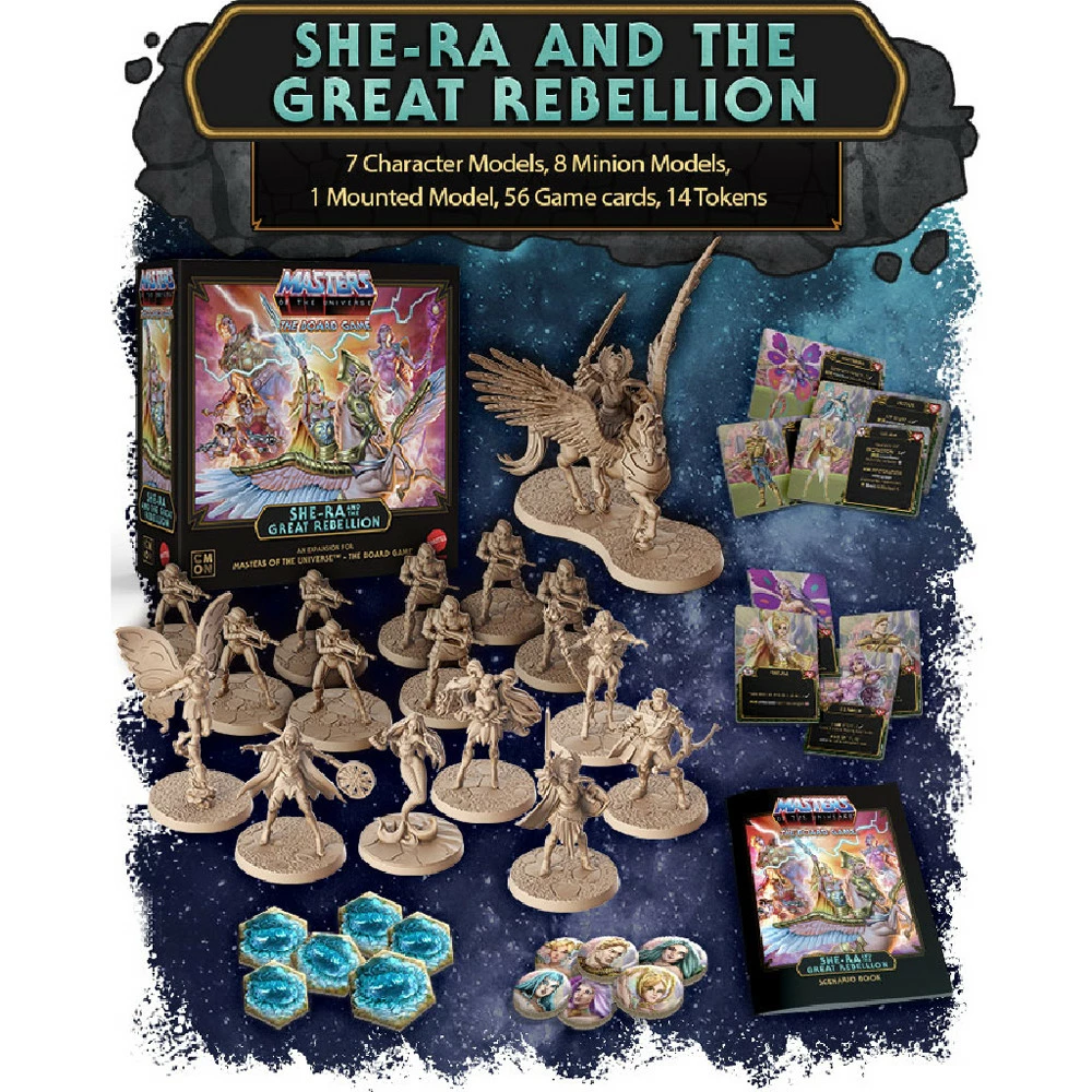 Masters Of The Universe: The Board Game - She-Ra & The Great Rebellion Expansion 4 Masters Of The Universe: The Board Game - She-Ra & The Great Rebellion Expansion - Image 2