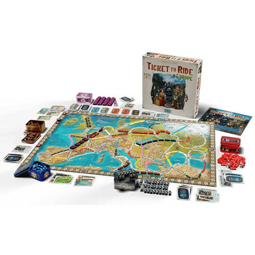 Days Of Wonder Ticket To Ride: Europe - 15th Anniversary Edition 4 Days Of Wonder Ticket To Ride: Europe - 15th Anniversary Edition - Image 2