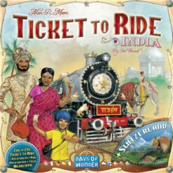 Days Of Wonder Ticket To Ride India & Switzerland Map Collection Volume 2