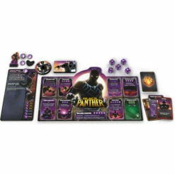 USAopoly Marvel Dice Throne: 2-Hero Box - Captain Marvel Vs Black Panther -MINIATURE MARKET Sales USODT011752 3