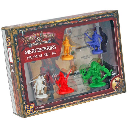Rum & Bones: Second Tide - Mercenaries Promos Set #3 (Last Chance) 3 Rum & Bones: Second Tide - Mercenaries Promos Set #3 (Last Chance)