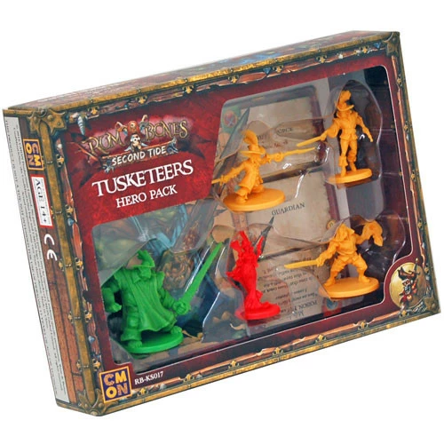 Rum & Bones: Second Tide - Tusketeers Hero Pack (Last Chance) 3 Rum & Bones: Second Tide - Tusketeers Hero Pack (Last Chance)