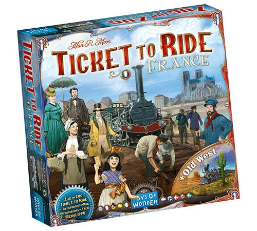 Days Of Wonder Ticket To Ride: Map Collection V6 - France & Old West 3 Days Of Wonder Ticket To Ride: Map Collection V6 - France & Old West