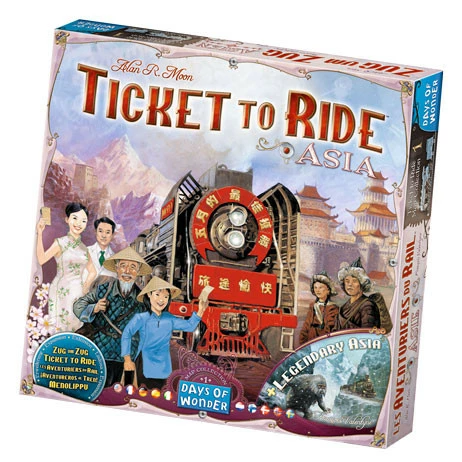 Days Of Wonder Ticket To Ride Asia Collection Volume 1 4 Days Of Wonder Ticket To Ride Asia Collection Volume 1 - Image 2