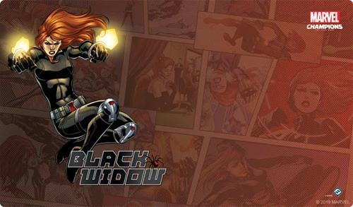 Fantasy Flight Games Marvel Champions LCG: Black Widow Playmat 3 Fantasy Flight Games Marvel Champions LCG: Black Widow Playmat