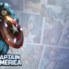 Fantasy Flight Games Marvel Champions LCG: Captain America Playmat -MINIATURE MARKET Sales ffgms13en