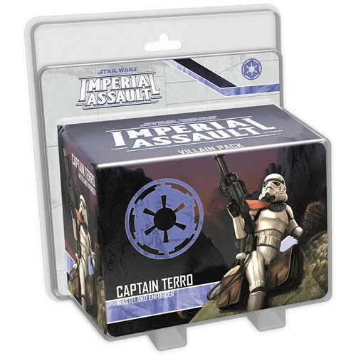 Fantasy Flight Games Star Wars: Imperial Assault - Captain Terro, Wasteland Enforcer Villain Pack 3 Fantasy Flight Games Star Wars: Imperial Assault - Captain Terro, Wasteland Enforcer Villain Pack