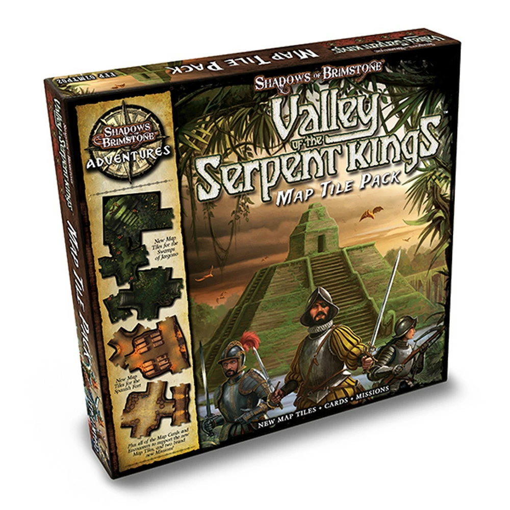 Shadows Of Brimstone: Valley Of The Serpent Kings Map Tile Pack (New Arrival) 3 Shadows Of Brimstone: Valley Of The Serpent Kings Map Tile Pack (New Arrival)