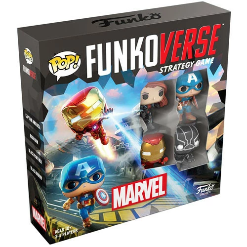 Funkoverse Strategy Game: Marvel 100 4-Pack 3 Funkoverse Strategy Game: Marvel 100 4-Pack