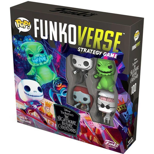 Funkoverse Strategy Game: The Nightmare Before Christmas 100 4-Pack 3 Funkoverse Strategy Game: The Nightmare Before Christmas 100 4-Pack