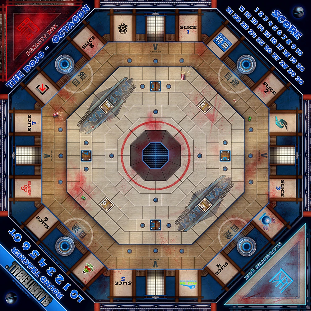 Slaughterball: Team Arena #7 Katanas - The Dojo 5 Slaughterball: Team Arena #7 Katanas - The Dojo - Image 3