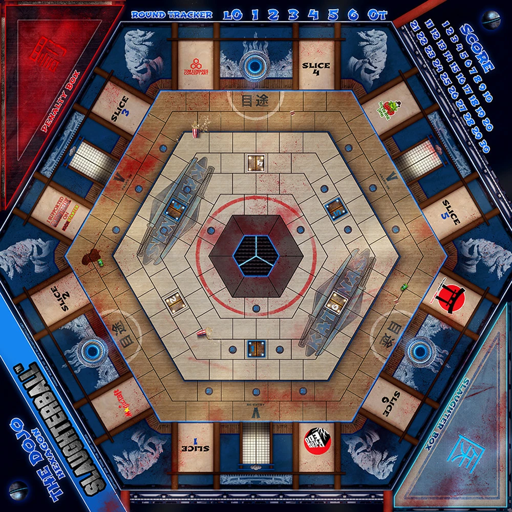 Slaughterball: Team Arena #7 Katanas - The Dojo 4 Slaughterball: Team Arena #7 Katanas - The Dojo - Image 2