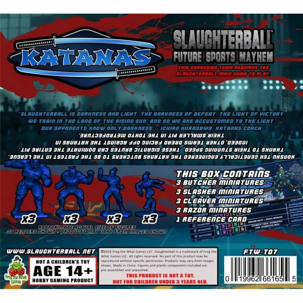 Slaughterball: Team #7 Katanas 4 Slaughterball: Team #7 Katanas - Image 2