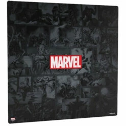 Gamegenic Marvel Champions XL Game Mat: Marvel Art Black