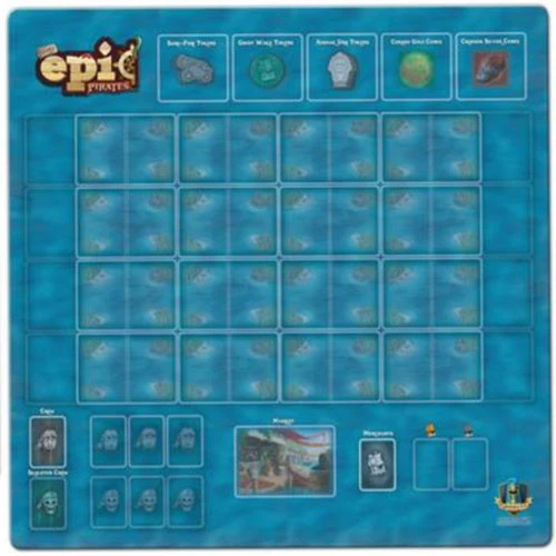 Tiny Epic Pirates: Game Mat 3 Tiny Epic Pirates: Game Mat