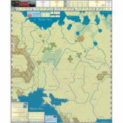 GMT Games The Russian Campaign: Mounted Map Set