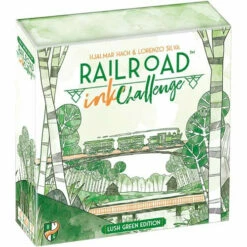 Railroad Ink Challenge: Lush Green Edition