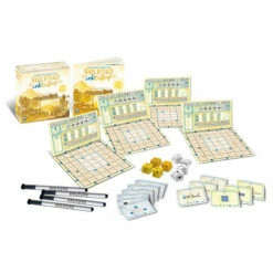 Railroad Ink Challenge: Shining Yellow Edition -MINIATURE MARKET Sales railroad