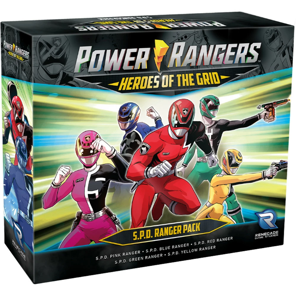 Power Rangers: Heroes Of The Grid - S.P.D. Ranger Pack 3 Power Rangers: Heroes Of The Grid - S.P.D. Ranger Pack