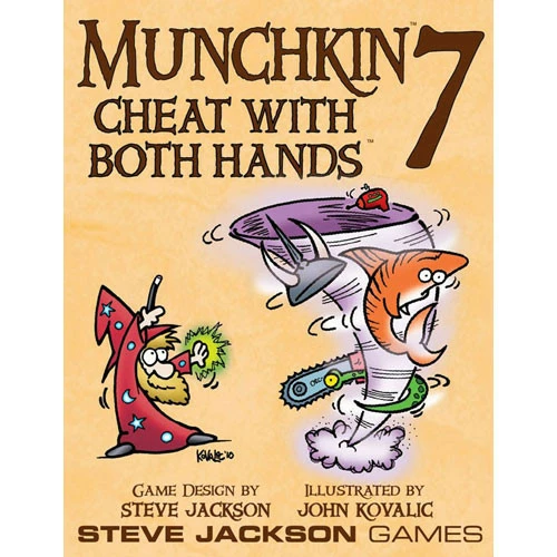 Steve Jackson Games Munchkin 7: Cheat With Both Hands Expansion 3 Steve Jackson Games Munchkin 7: Cheat With Both Hands Expansion
