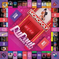 USAopoly Monopoly: RuPaul's Drag Race (New Arrival) -MINIATURE MARKET Sales usomn162826 2