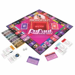 USAopoly Monopoly: RuPaul's Drag Race (New Arrival) -MINIATURE MARKET Sales usomn162826 3