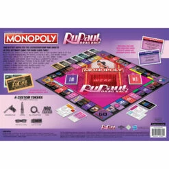 USAopoly Monopoly: RuPaul's Drag Race (New Arrival) -MINIATURE MARKET Sales usomn162826 5