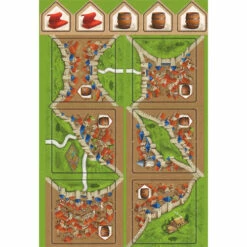 Z-Man Games Carcassonne: Expansion 2 - Traders & Builders Expansion (New Edition) 10 Z-Man Games Carcassonne: Expansion 2 - Traders & Builders Expansion (New Edition) -MINIATURE MARKET Sales zmg78102 3