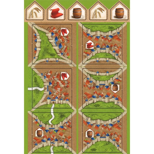 Z-Man Games Carcassonne: Expansion 2 - Traders & Builders Expansion (New Edition) 6 Z-Man Games Carcassonne: Expansion 2 - Traders & Builders Expansion (New Edition) - Image 4