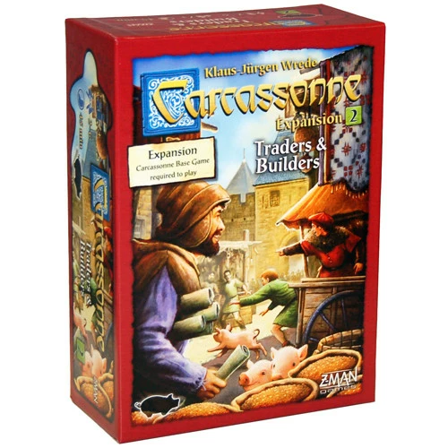 Z-Man Games Carcassonne: Expansion 2 - Traders & Builders Expansion (New Edition) 3 Z-Man Games Carcassonne: Expansion 2 - Traders & Builders Expansion (New Edition)